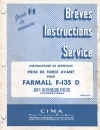 manuel d'atelier
type : Farmall   F135D