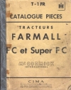 piéces détachées
type : Farmall    FC - Farmall  SUPER  FC