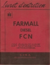 notice d'entretien
type : Farmall     FCN